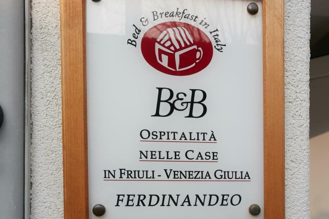 B&B Al Ferdinandeo Trieste Exteriör bild